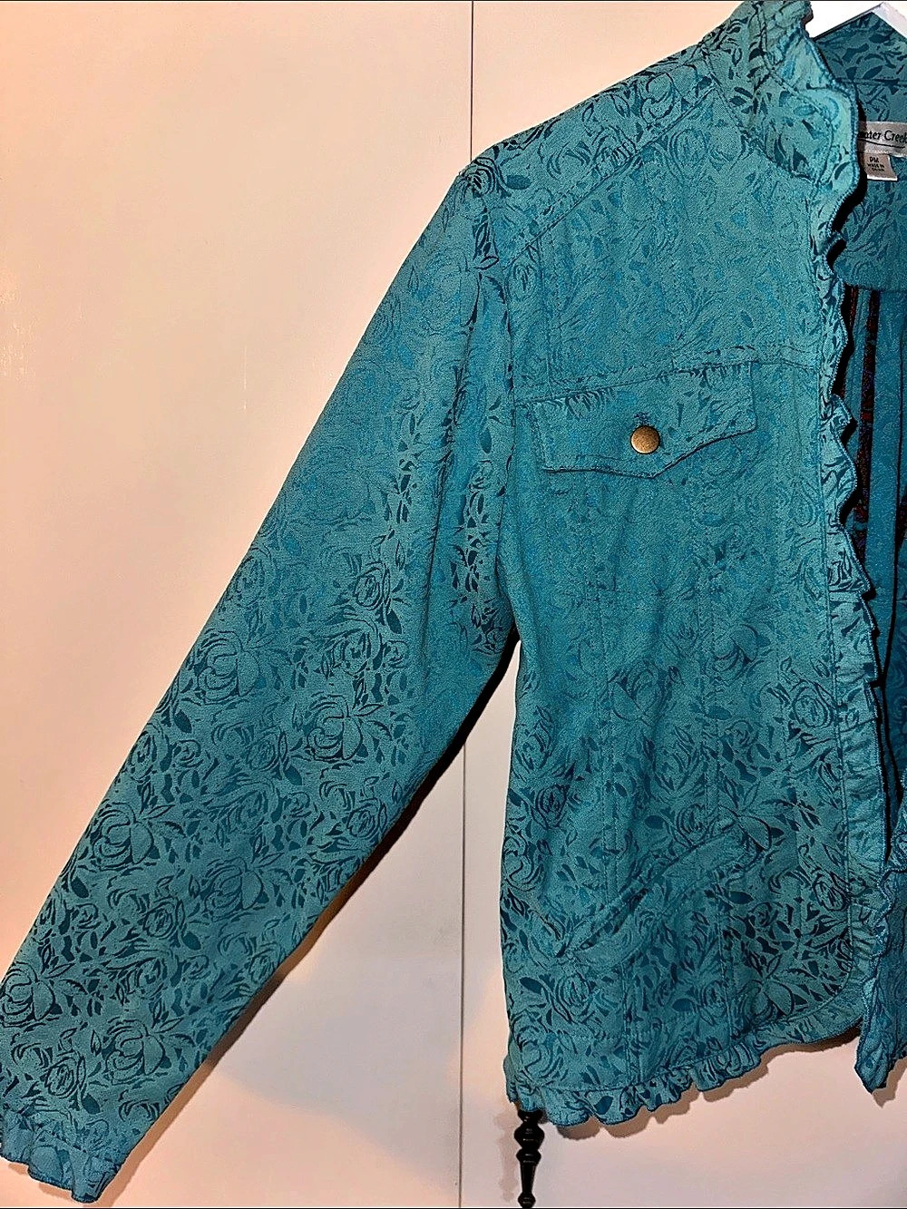 Floral Pattern Jacket - Picture 3 of 6